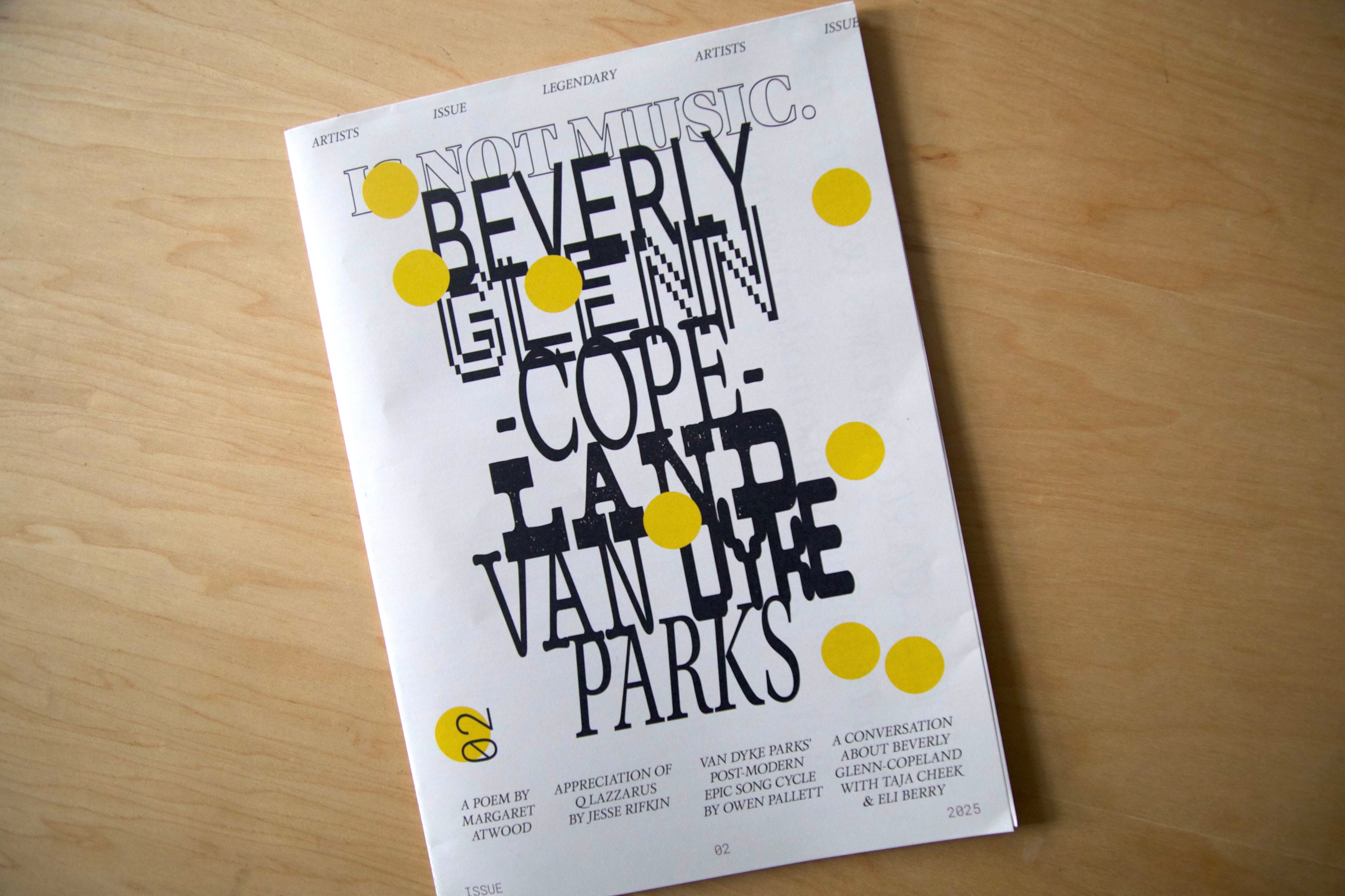 Is Not Music. Zine 02 (DIGITAL ONLY)