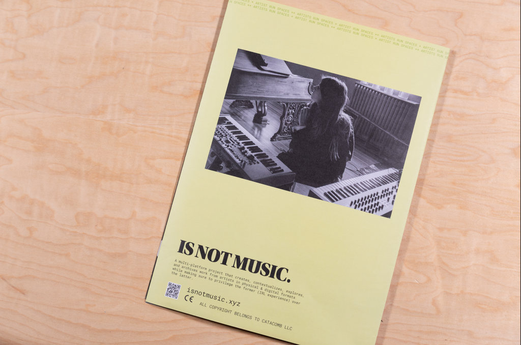 Is Not Music. Zine 01
