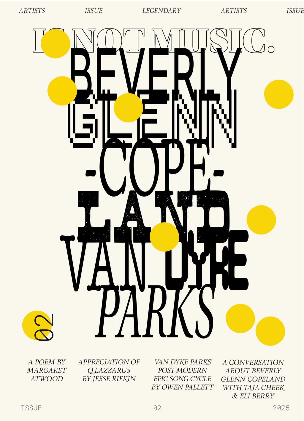 Is Not Music. Zine 02 (DIGITAL ONLY)